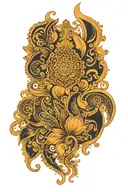 henna tattoo design idea