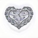 Heart tattoo design idea
