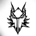 Skyrim tattoo design idea