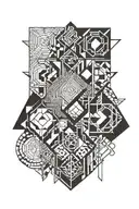 script tattoo design idea