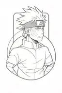 Naruto tattoo design idea