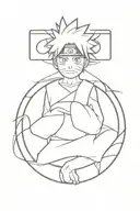 Naruto tattoo design idea