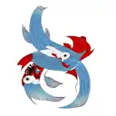 Koi Fish tattoo design idea