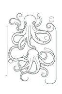 octopus tattoo design idea