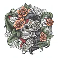 mexican tattoo design idea