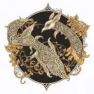 henna tattoo design idea