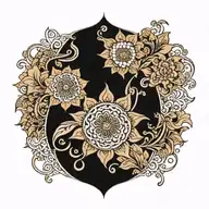 henna tattoo design idea