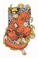 Naruto tattoo design idea