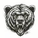 Chicago bears  tattoo design idea