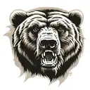 Chicago bears  tattoo design idea