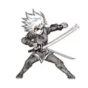 Sword tattoo design idea