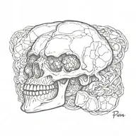 pain tattoo design idea