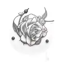Cherry tattoo design idea