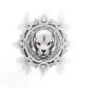 Cherry tattoo design idea