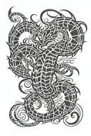 scorpio tattoo design idea