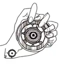 Evil Eye tattoo design idea