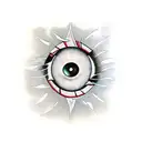 Evil Eye tattoo design idea