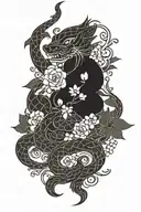 henna tattoo design idea