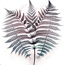 Fern Tree tattoo design idea