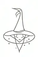 witchy tattoo design idea