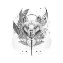 Forrest tattoo design idea