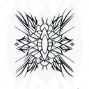 Pineapple tattoo design idea