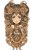henna tattoo design idea