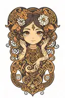 henna tattoo design idea