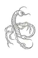 scorpio tattoo design idea