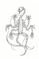 scorpio tattoo design idea