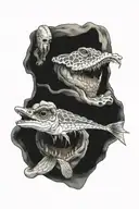 3d tattoo design idea