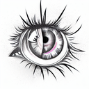 Eye tattoo design idea