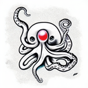 Octopus tattoo design idea