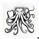 Octopus tattoo design idea
