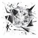 Constellation tattoo design idea