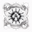 Constellation tattoo design idea