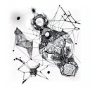 Constellation tattoo design idea