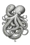 octopus tattoo design idea