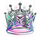 Queen's Crown tattoo design idea