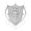 Shield tattoo design idea