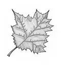 Maple Leaf tattoo design idea