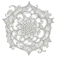 henna tattoo design idea