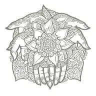 henna tattoo design idea