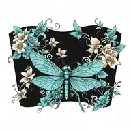 dragonfly tattoo design idea