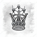 Queen's Crown tattoo design idea