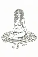 medusa tattoo design idea