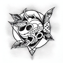 Cherry tattoo design idea