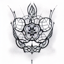 Cherry tattoo design idea