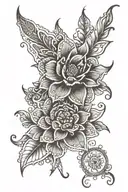 henna tattoo design idea