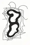 necklace tattoo design idea